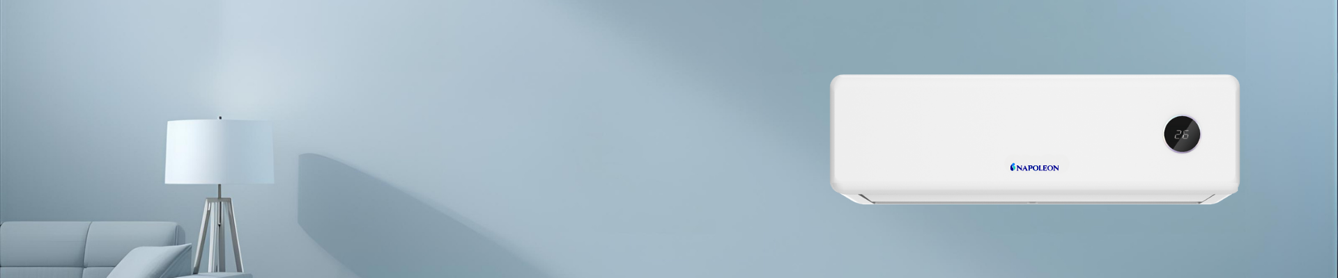 Napoleon 5-star inverter AC energy efficient cooling